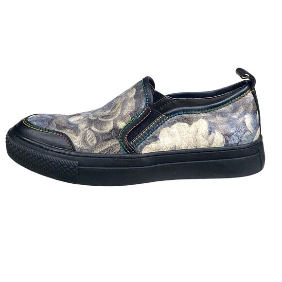 L’artiste X Spring Step Rosea Black Multicolor Slip On Sneaker Size 37 US 6.5 - Picture 3 of 11